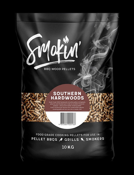 Smokin BBQ Wood Pellets Southern Hardwoods 10kg