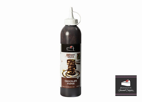 Priestleys Dessert Sauce Chocolate Fudge 500mL