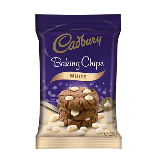 Cadbury Baking Chips White 200g