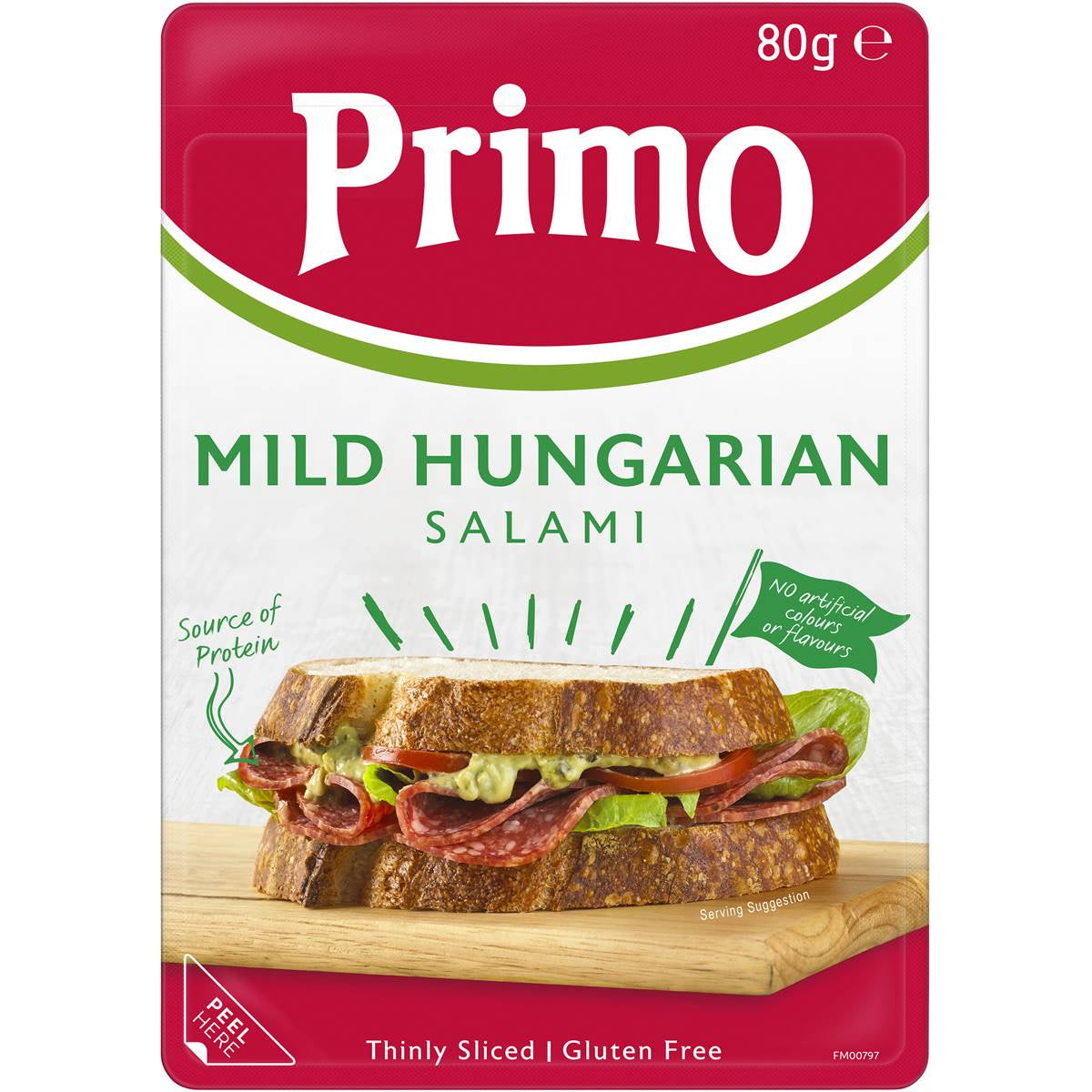 Primo Hungarian Mild Salami 80g