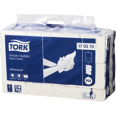 Tork Ultraslim Multifold Hand Towel 24x21cm 150 sheets