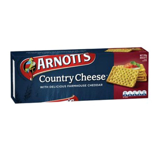 Arnott's Country Cheese Biscuits 250g