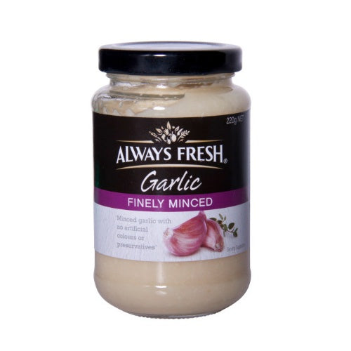 Always Fresh Garlic Finely Minced 220g