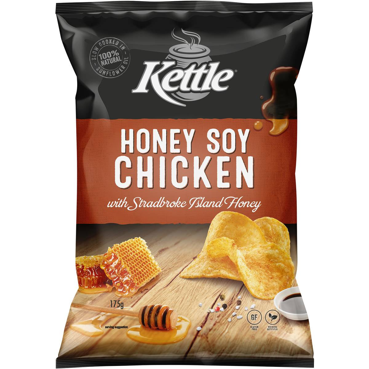 Kettle Honey Soy Chicken Chips 165g