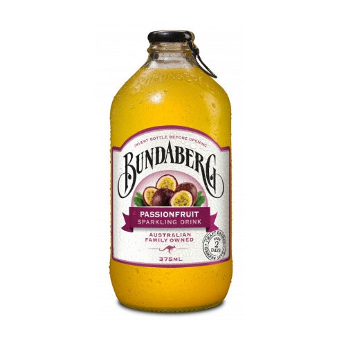 Bundaberg Passionfruit Sparkling Drink 375mL