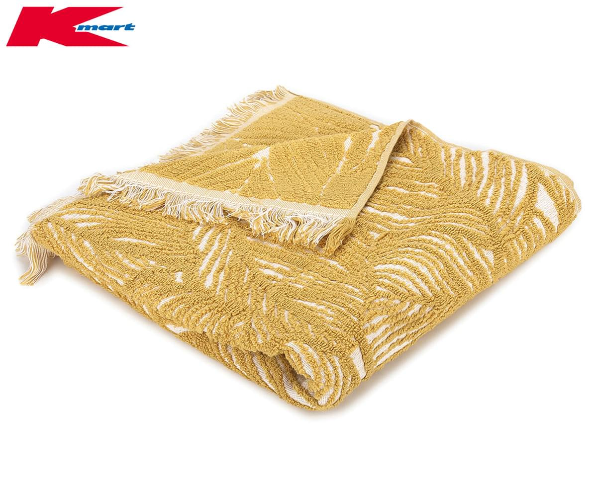 Anko Mustard Leaf Hand Towel