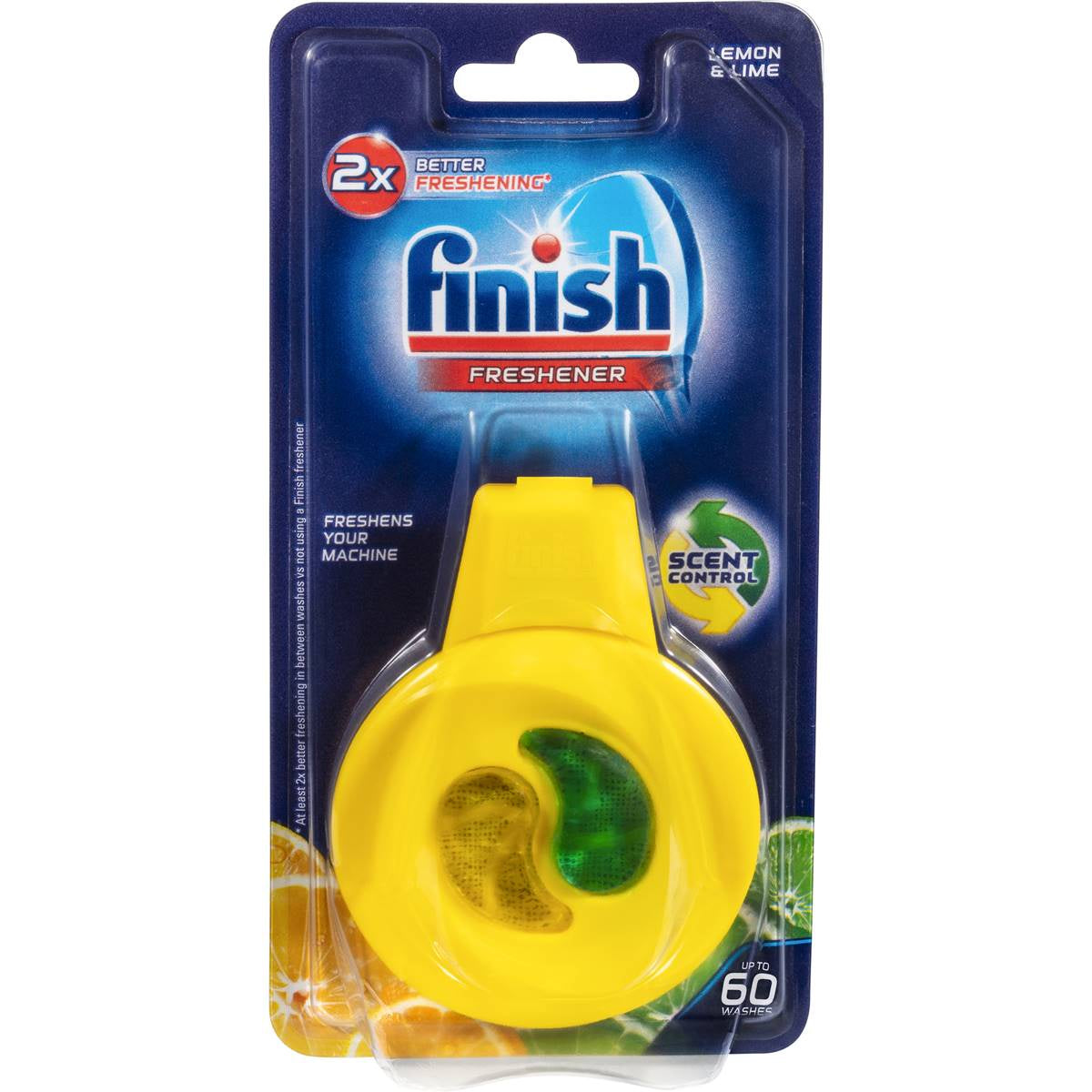 Finish Auto Dishwasher Freshener Lemon & Lime 15g