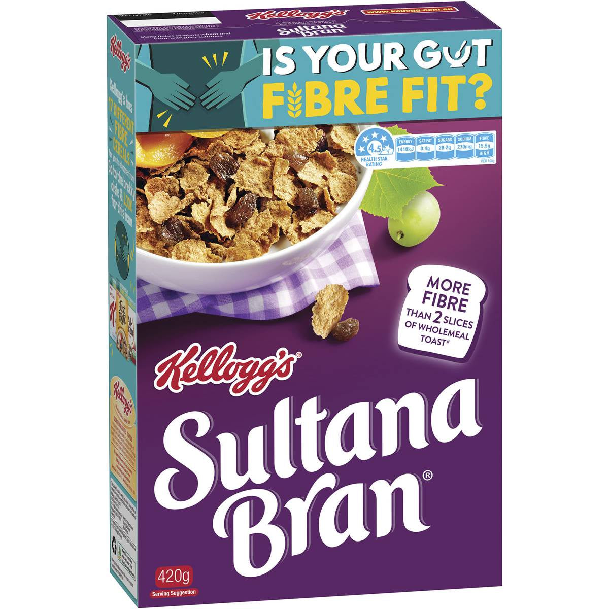 Kellogg's Sultana Bran 420g