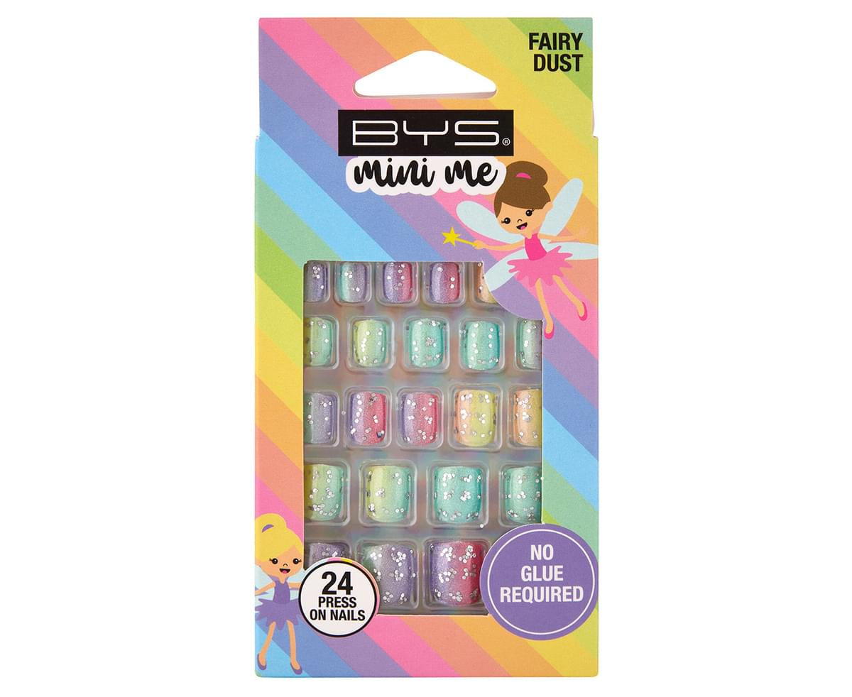 BYS Mini Me Press On Nails 24pk - Fairy Dust