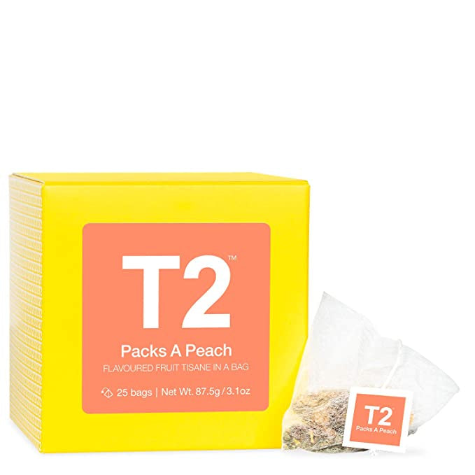 T2 Packs a Peach Tea 25 Bags