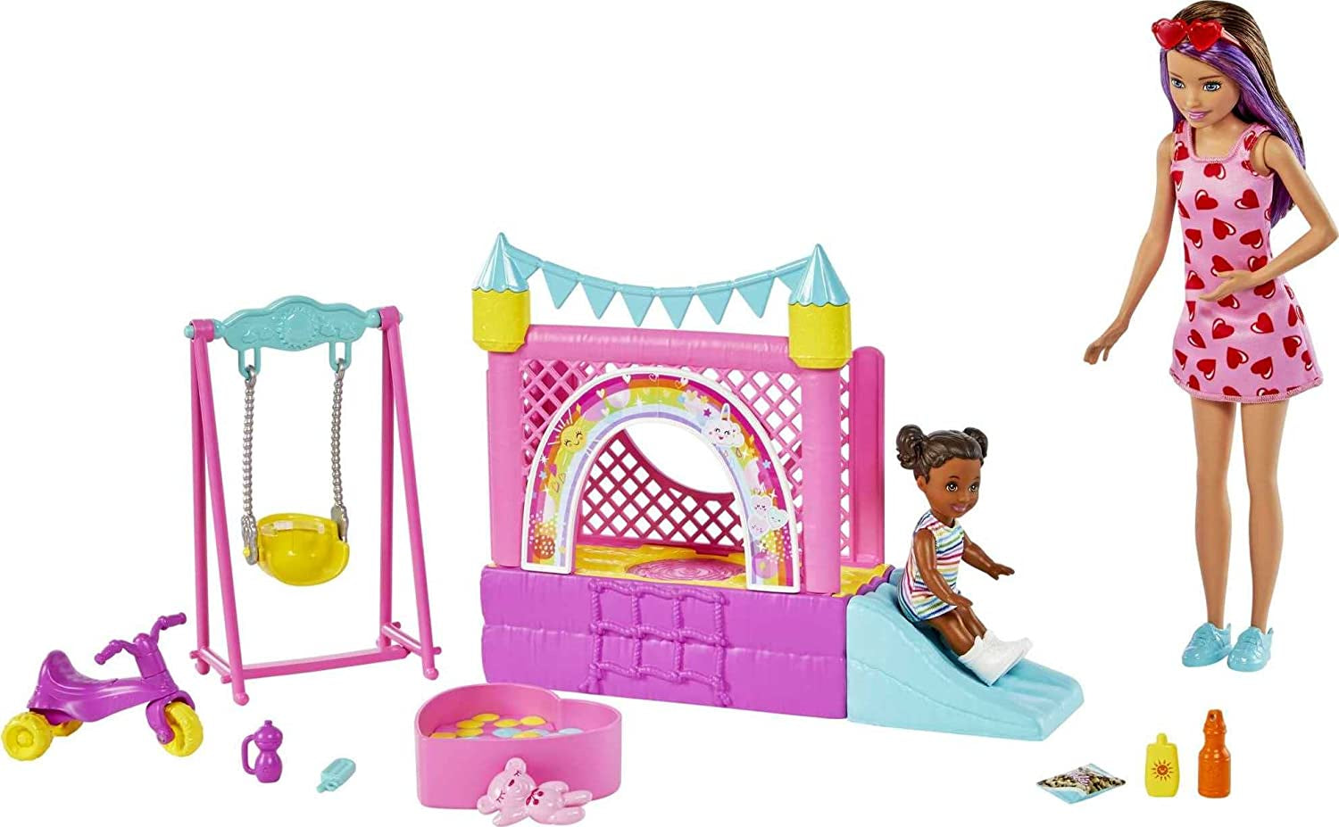 Barbie Babysitter Bounce House