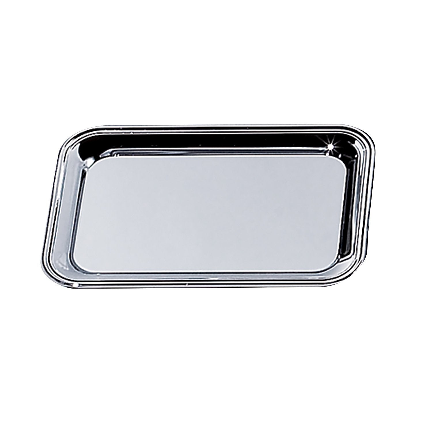 Bentwood Nickel Plate Tray Rectangular