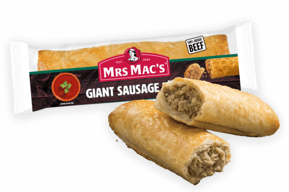 Mrs Mac's Giant Sausage Roll