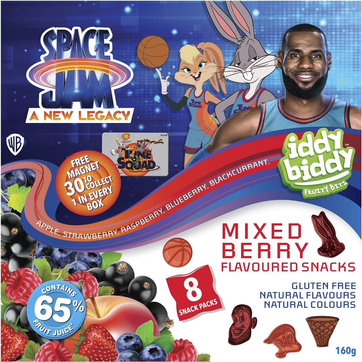 Iddy Biddy Fruit Bits Mixed Berry 160g