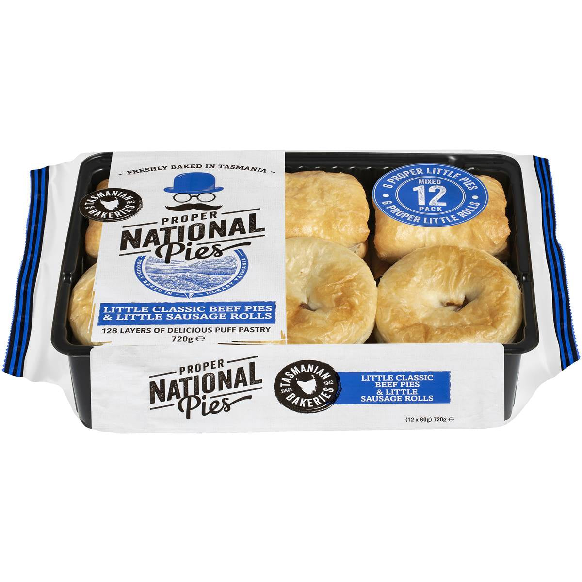 Proper National Pie Little Chunky Beef 12 pack