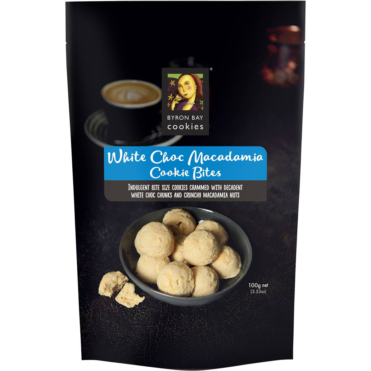 Byron Bay Cookies -White Chocolate Macadamia Cookie Bites