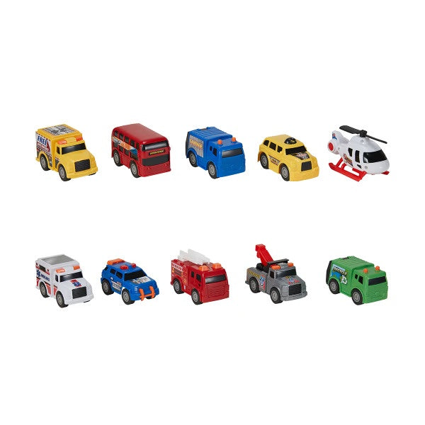 Anko Mini City Vehicles 5pk