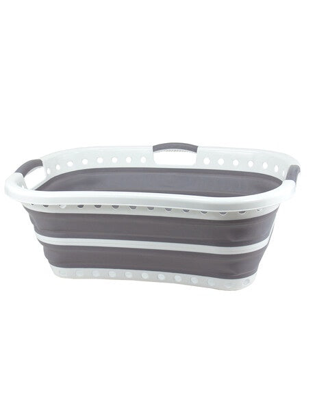 Seymour's Laundry Collapse-A-Hip-Hugger Laundry Basket