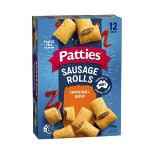 Patties Sausage Rolls Classic 12 pack