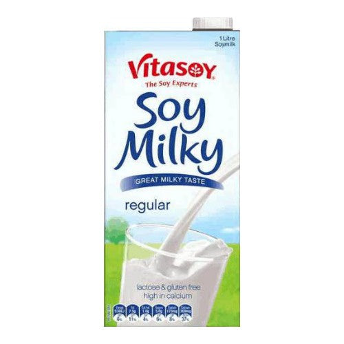 Vitasoy Soy Milky Regular UHT 1L