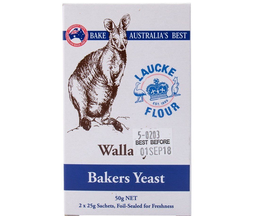 Laucke Wallaby Bakers Yeast 50g