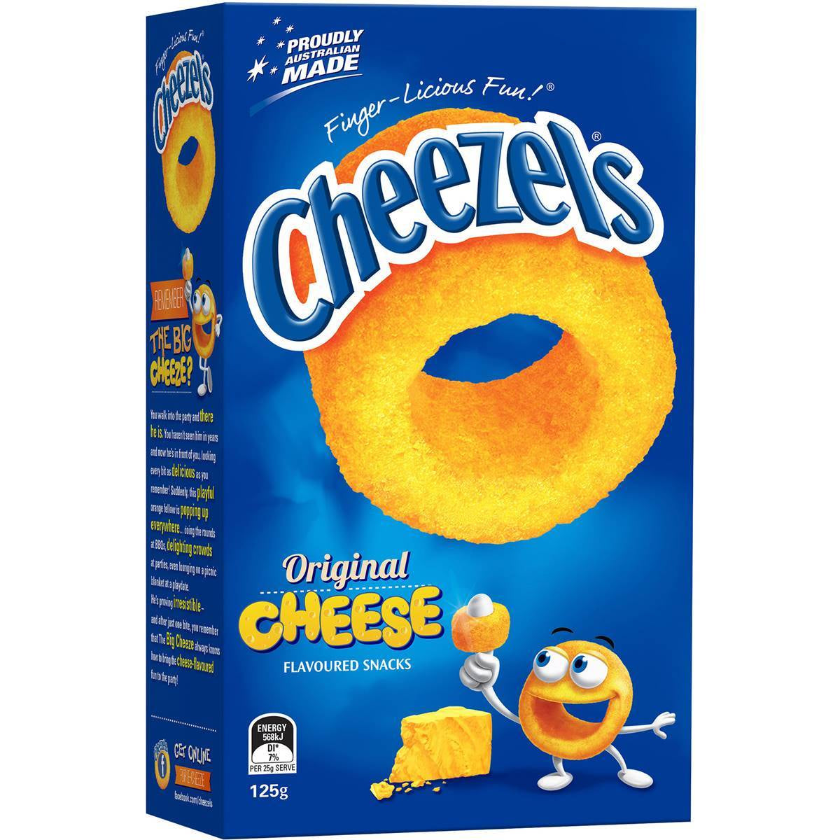 Cheezels Original Cheese 125g