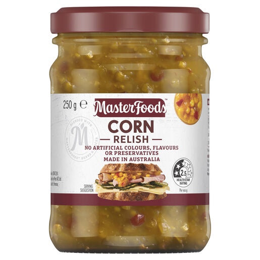 Masterfoods Corn Relish 250g