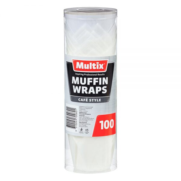 Multix Muffin Wraps Cafe Style 100 pack