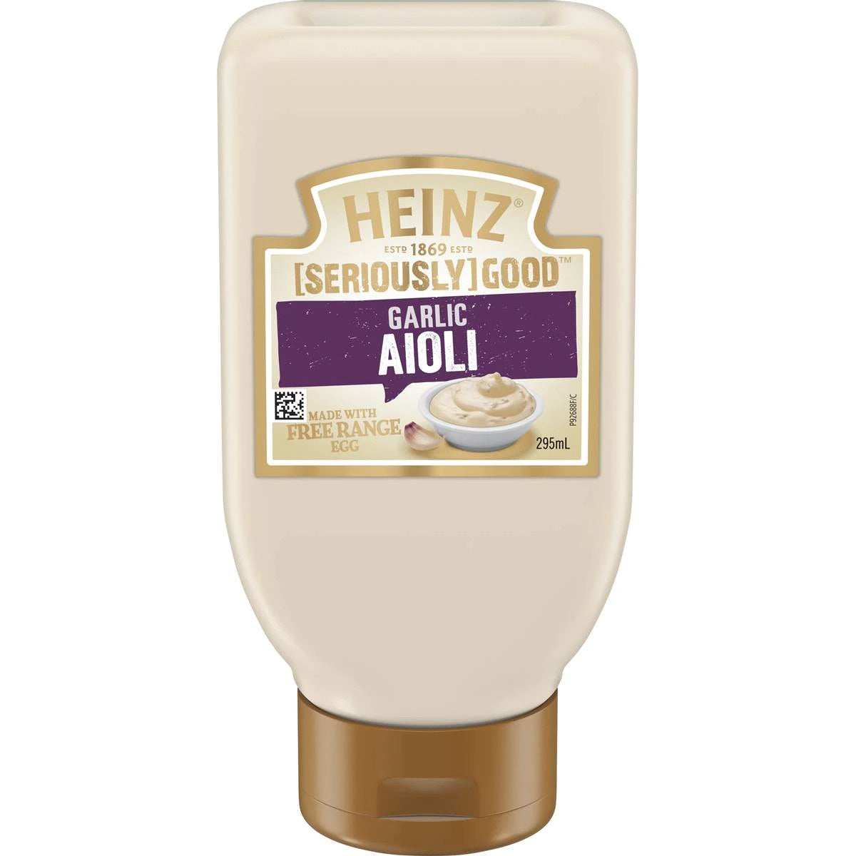 Heinz Seriously Good Garlic Aioli 295mL