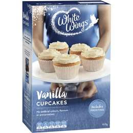 White Wings Vanilla Cupcakes 410g