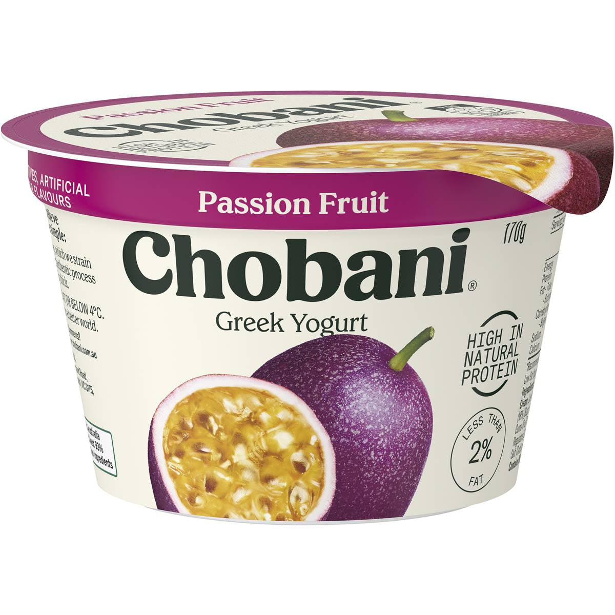 Chobani Greek Yogurt Passionfruit 170g