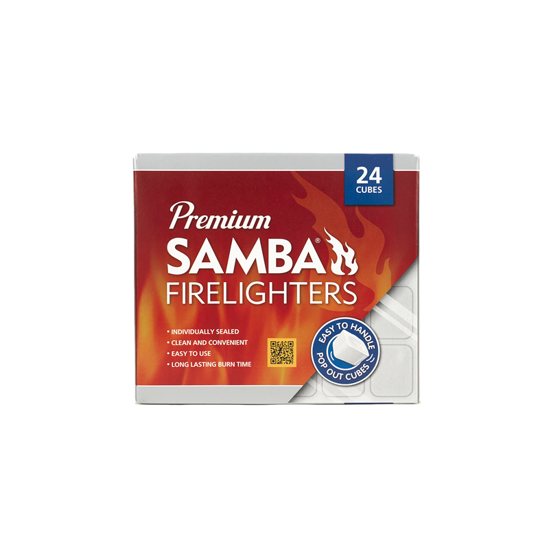 Samba Premium Firelighters 24 Cubes