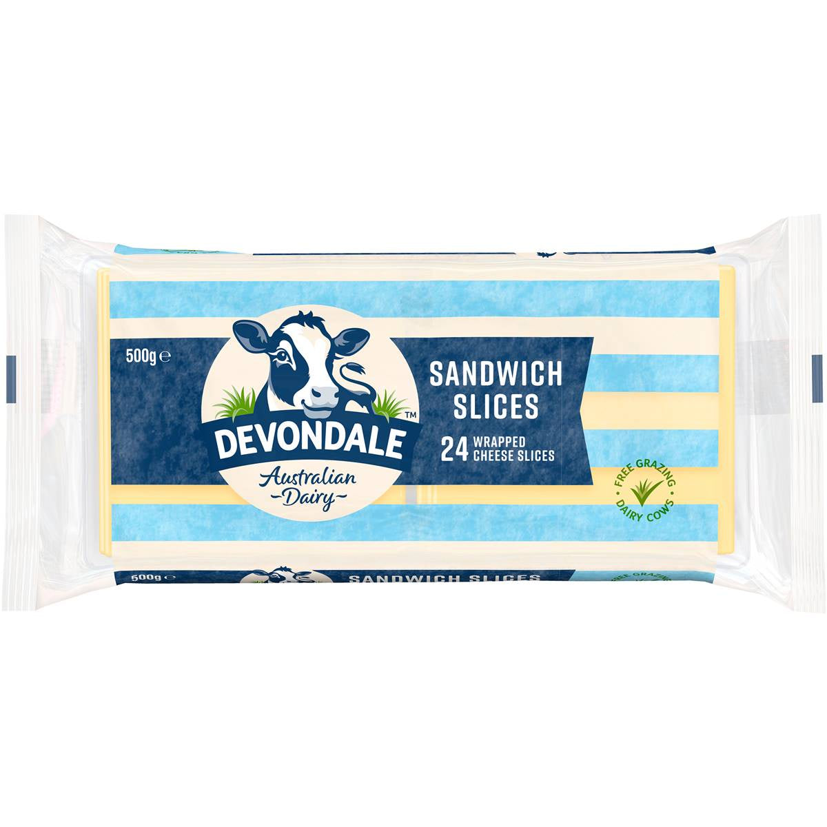 Devondale Cheese Slices 500gm