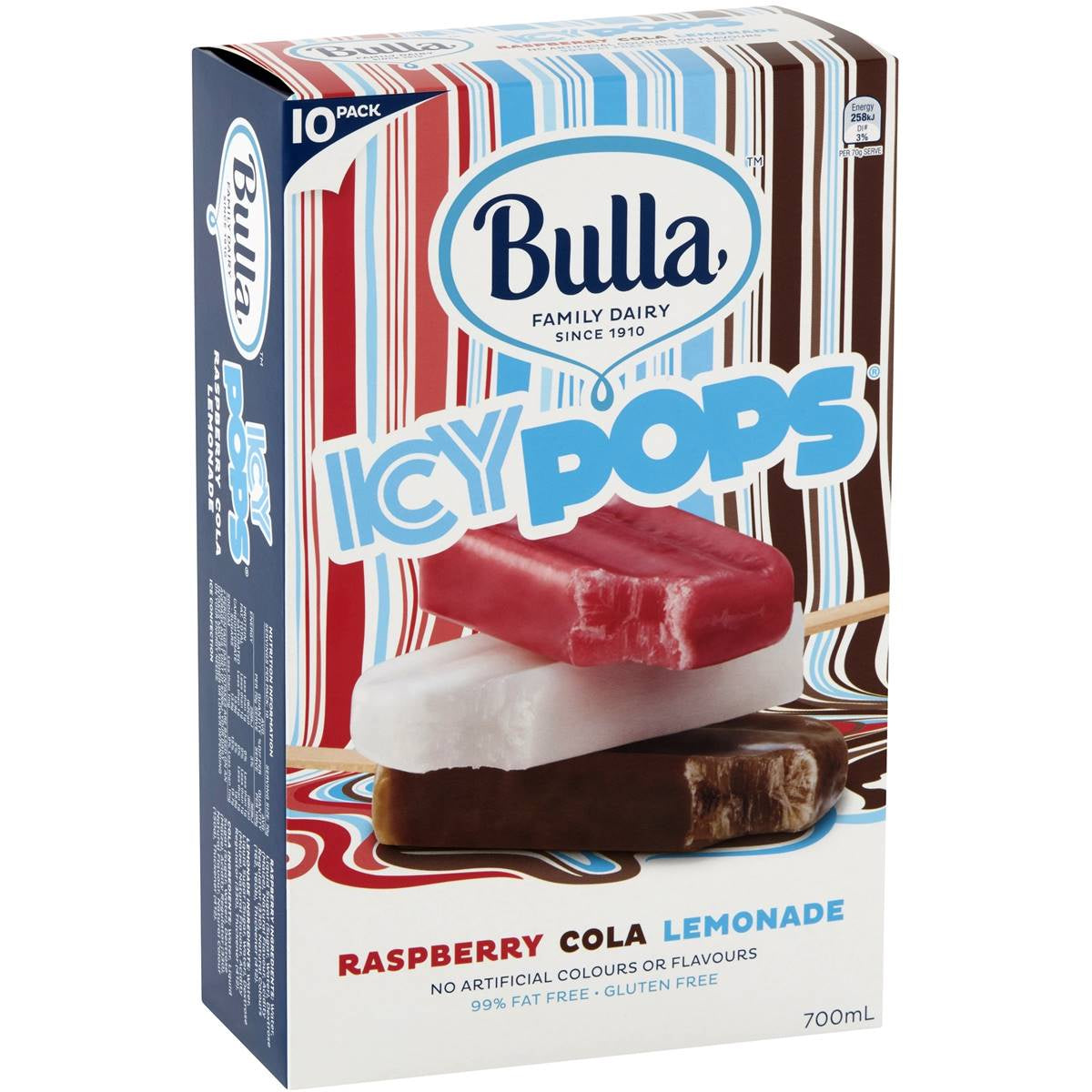 Bulla Icypops 10 pack 700mL