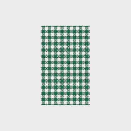 Trenton Food Serving Paper Red, Green, Blue Check 10 pack