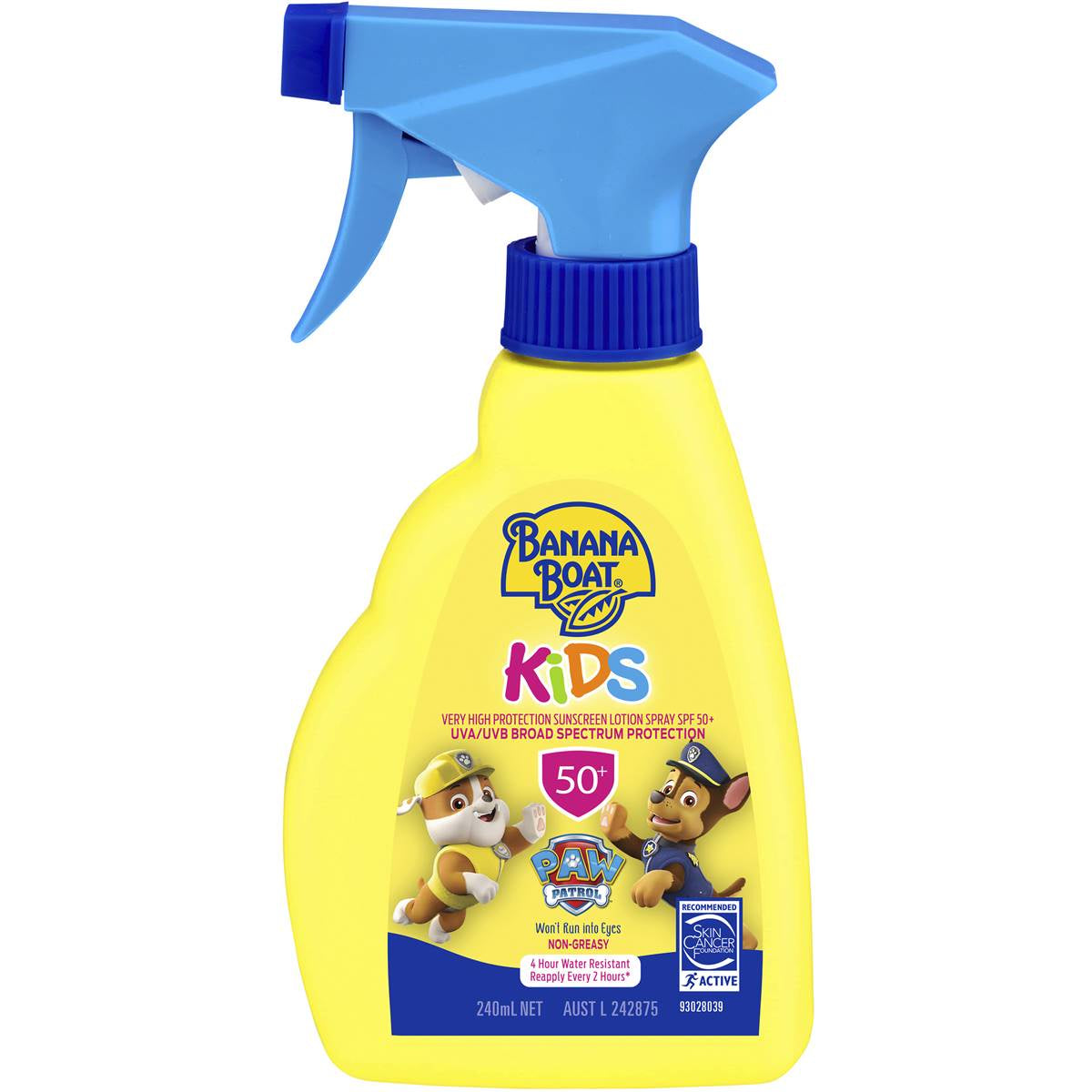 Banana Boat Kids Sunscreen Spray SPF50 240mL