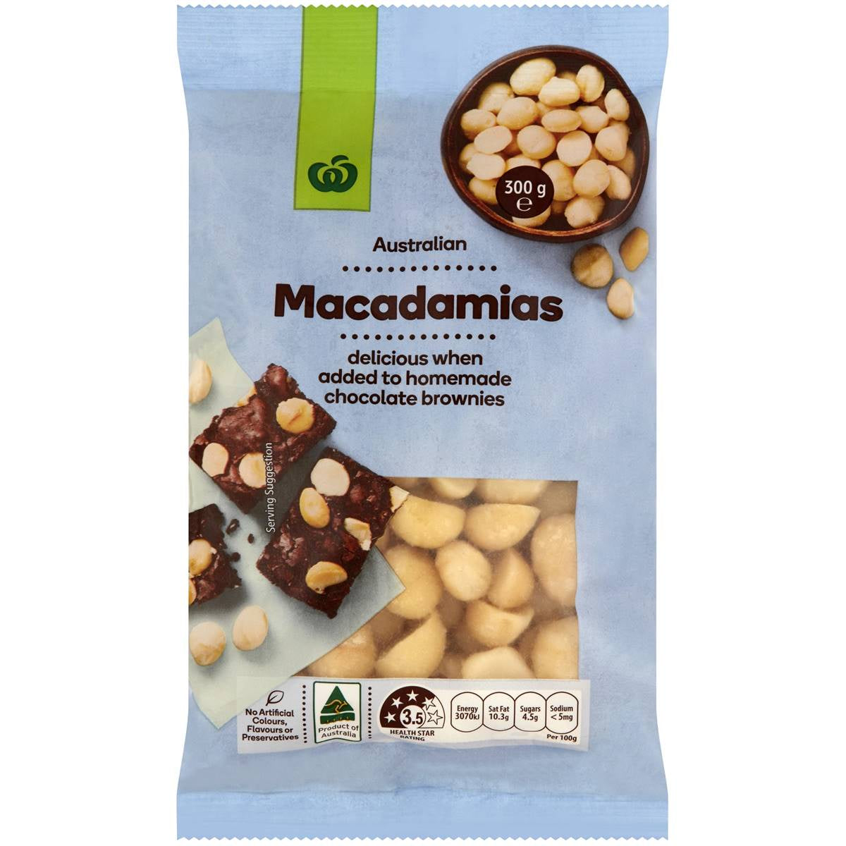 Woolworths Macadamias 300g