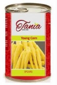 Tania Young Corn Spears 425g