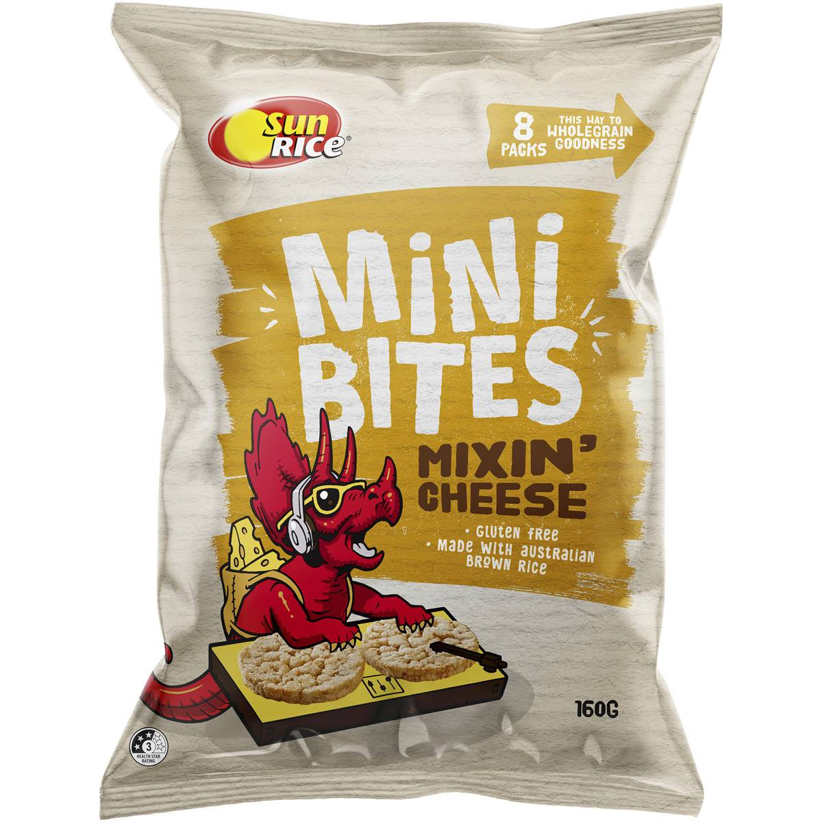 Sun Rice Mini Bites Mixin' Cheese 160g