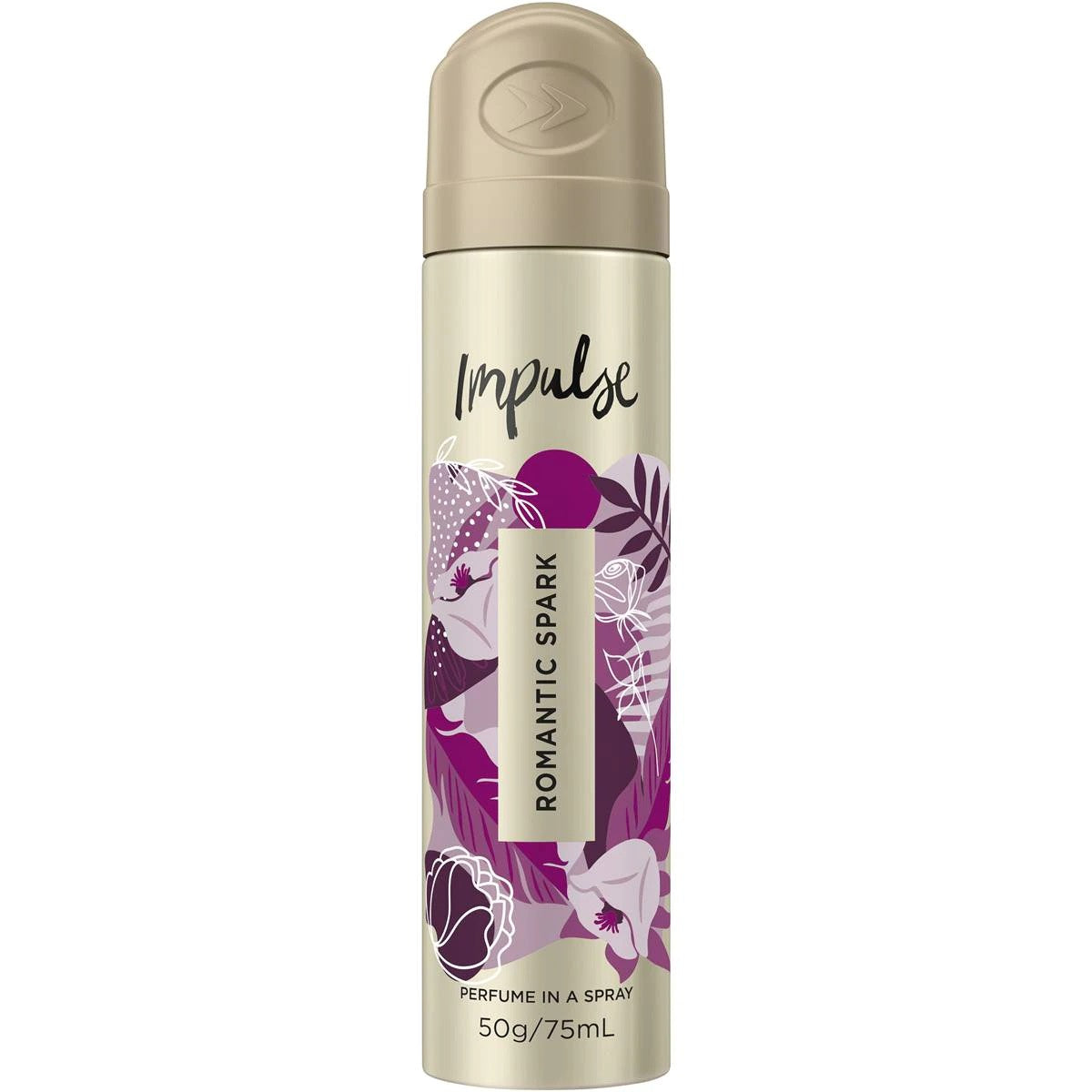 Impulse Women Body Spray Deodorant Romantic Spark 75mL