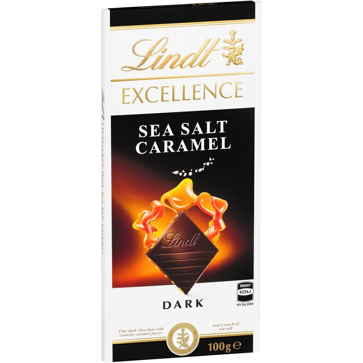 Lindt Excellence Sea Salt and Caramel Dark 100g