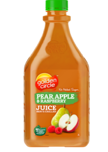 Golden Circle Pear Apple and Raspberry Juice 2L