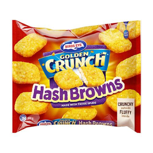 Birds Eye Golden Crunch Hash Browns 800g