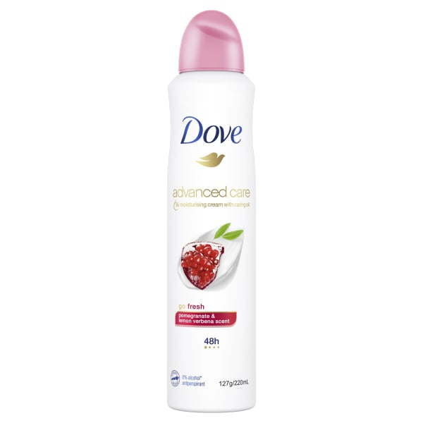 Dove Pomegranate & Lemon Antiperspirant 127g