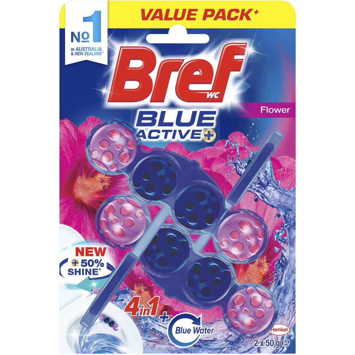 Bref Blue Active Flower 50g, 2 pk