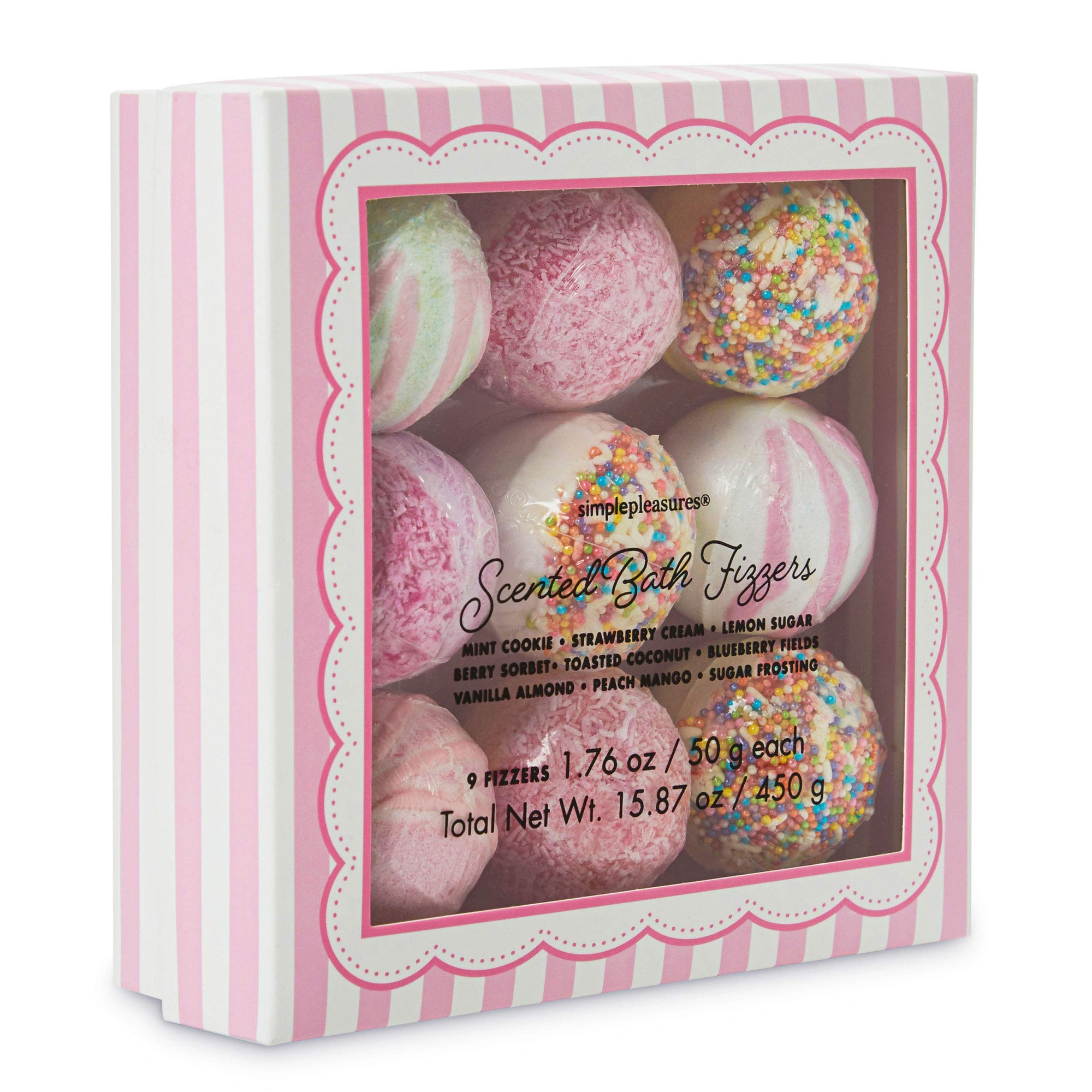 Sugar Candy Scented Bath Fizzers