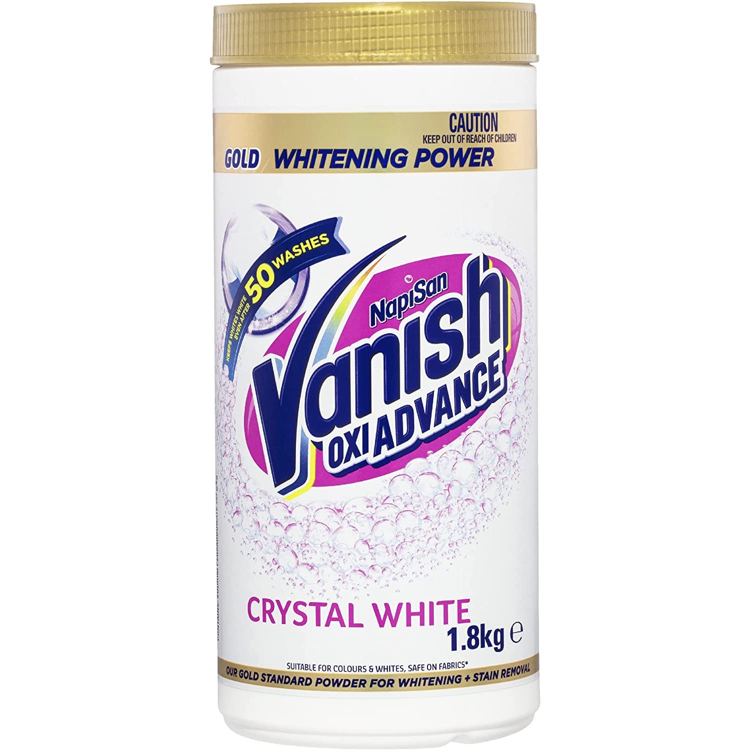 Napisan Vanish Oxi Action Crystal White 1.8kg