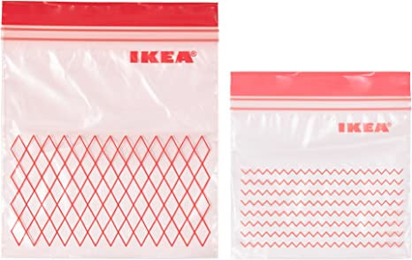 Istad Resealable Bag  60 Pack - 30 x 0.4L & 30 x 1L