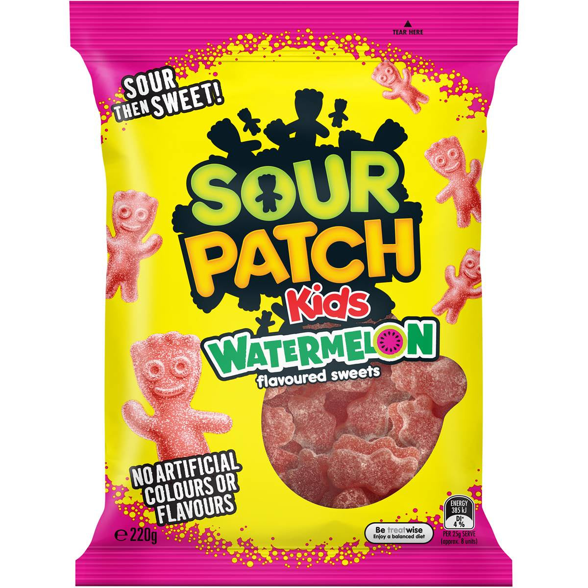 Mondelez International Sour Patch Kids Watermelon 220g