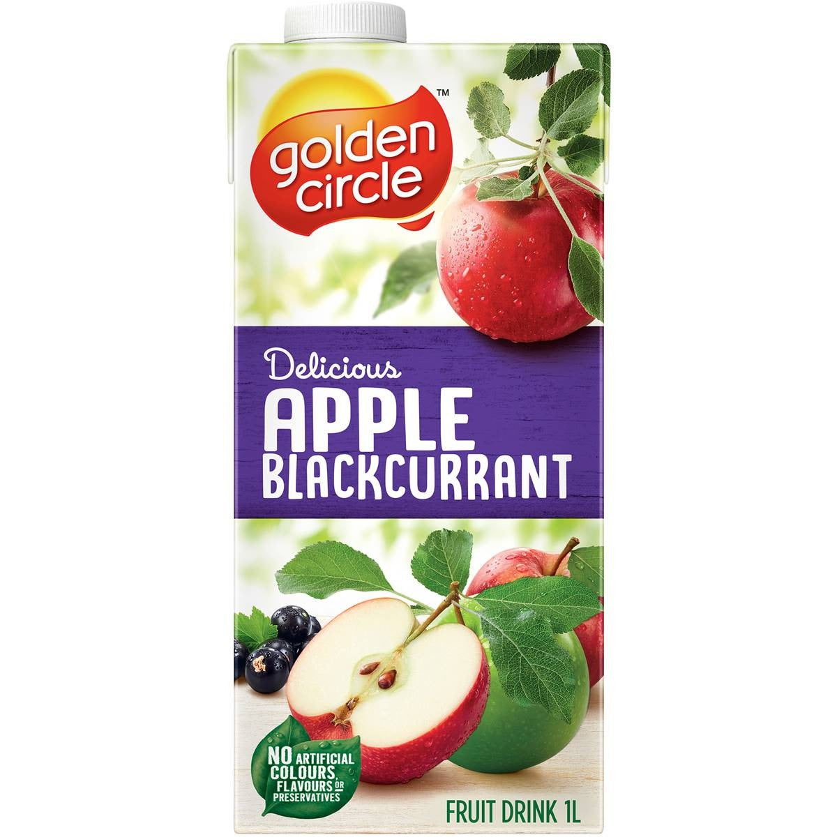 Golden Circle Apple Blackcurrant Fruit Drink 1L